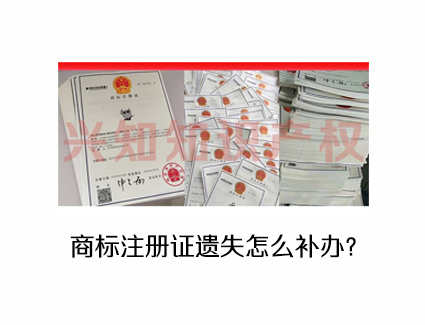 商标注册证遗失怎么补办？